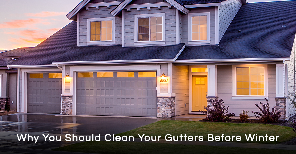 Why You Should Clean Your Gutters Before Wnter
